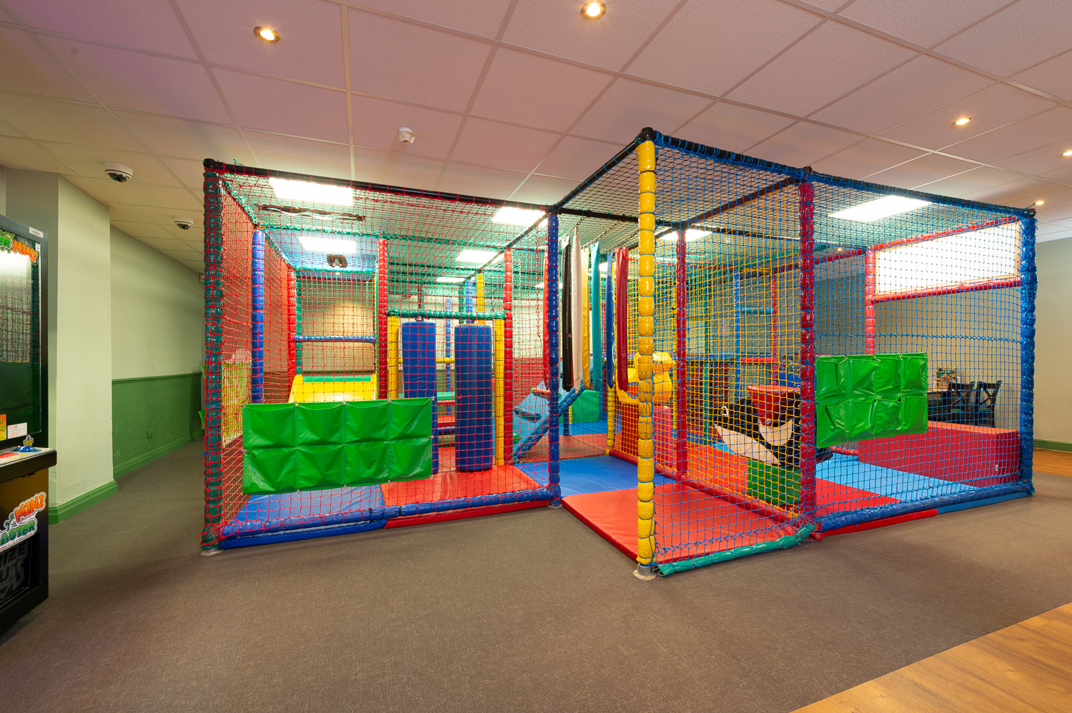 Smaller indoor play areas called Playzone/Mini play